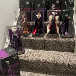 Disney Store Villains Designer dolls